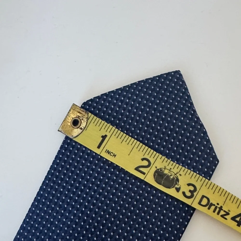 Bespoke Navy Blue Men's Tie